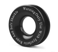 Snatch Block pour Récupération Hors Route Compact(Black) | Ouverture rapide pour insertion pour câble, anti-rotation, stabilité accrue sous forte tension, sécurité maximale