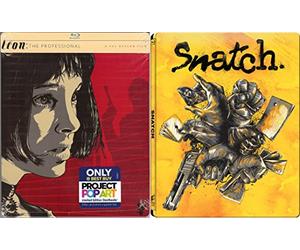 Snatch & Leon The Professional Steelbook Exclusive Limited Edition [Blu-ray] metal Set