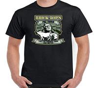 Snatch T-Shirt Mens Brick Tops Pig Farm Movie Unisex Top Jason Black Size XL