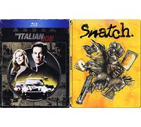 Snatch & The Italian Job Steelbook Exclusive Limited Edition [Blu-ray] metal Set
