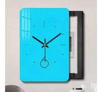 Snaweo Cache-boîte Mural avec Porte Coulissante À Gauche, Cadre Décoratif pour Dissimuler Les Panneaux Disgracieux, Protection Fusibles pour Maison, Bureau(Color 3,16x20in/40x50cm)