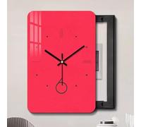 Snaweo Cache-boîte Mural avec Porte Coulissante À Gauche, Cadre Décoratif pour Dissimuler Les Panneaux Disgracieux, Protection Fusibles pour Maison, Bureau(Color 1,22x26in/55x65cm)