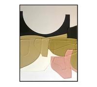 Snaweo Cache-coffret de Disjoncteur Décoratif, Cache-boîtier À Fusibles Sans Perçage avec Porte À Abattant, Cache-compteur Mural (motif Peinture) pour Salon(Color 19,27x20in/70x50cm)