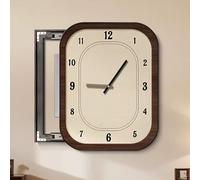 Snaweo Cache-compteur Décoratif avec Tableau, Plaque de Protection Murale avec Horloge et Panneau Perforé, pour La Maison, Le Bureau, L'extérieur(Color 2,20x24in/50x60cm)