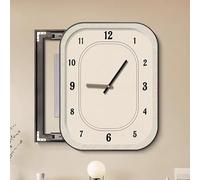 Snaweo Cache-compteur Décoratif avec Tableau, Plaque de Protection Murale avec Horloge et Panneau Perforé, pour La Maison, Le Bureau, L'extérieur(Color 3,18x20in/45x55cm)