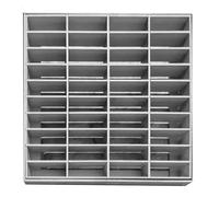 Snaweo Couvercle Et Cadre De Trou, Couvercle De Réservoir De Regard, Grille De Drainage, Couvercles De Regard En Acier Inoxydable 201, For Allée, Béton, Cour, Maille Fine, Drainage Rapide(40x40x4cm/16