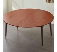 Snaweo Grand Plateau de Table Rond Pliable en Bois, Rallonge for Tables à Manger et Tables de Banquet, sans Pieds, Facile à Ranger, for IntéRieur et ExtéRieur(Color2,80cm/31.5in)