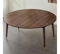 Snaweo Grand Plateau de Table Rond Pliable en Bois, Rallonge for Tables à Manger et Tables de Banquet, sans Pieds, Facile à Ranger, for IntéRieur et ExtéRieur(Color3,110cm/43.31in)