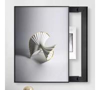 Snaweo Peinture Décorative pour Boîtier de Compteur Électrique, Cache-boîte À Fusibles avec Porte Coulissante Gauche, Décoration Murale, pour Bureau À Domicile(Color 9,50x60cm/19.7x23.6in)