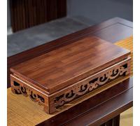 Snaweo Table D'autel, Table de Sanctuaire, Petites Tables D'autel de Méditation en Bambou, Tables de Méditation Rectangulaires, Banc de Prière À Domicile, for Prières(50cm/19.68in)