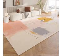 Snaweo Tapis Chauffant éLectrique en GraphèNe, Chauffage de Sol Radiant Infrarouge, Tapis Anti-Peluche Facile à Nettoyer, Tapiss Doux Et AntidéRapant(Color16,150x200cm/59.1x78.7in)