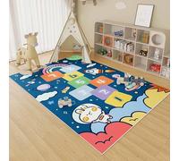 Snaweo Tapis Chauffant éLectrique en GraphèNe, Chauffage de Sol Radiant Infrarouge, Tapis Anti-Peluche Facile à Nettoyer, Tapiss Doux Et AntidéRapant(Color22,60x110cm/23.6x43.3in)