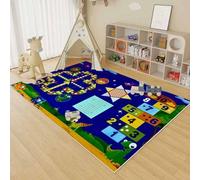 Snaweo Tapis Chauffant éLectrique en GraphèNe, Chauffage de Sol Radiant Infrarouge, Tapis Anti-Peluche Facile à Nettoyer, Tapiss Doux Et AntidéRapant(Color23,150x200cm/59.1x78.7in)