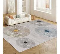Snaweo Tapis Chauffant éLectrique en GraphèNe, Chauffage de Sol Radiant Infrarouge, Tapis Anti-Peluche Facile à Nettoyer, Tapiss Doux Et AntidéRapant(Color15,200x300cm/78.7x118.1in)