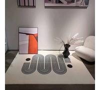 Snaweo Tapis Chauffant Électrique en Graphène, Chauffe Rapide au Pied, Chauffage Radiant Infrarouge au Sol, Amovible, Facile À Nettoyer, for Salon, Bureau, Yoga(Color10,160x230cm/63x90.6in)