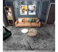 Snaweo Tapis Chauffant Électrique en Graphène, Chauffe Rapide au Pied, Chauffage Radiant Infrarouge au Sol, Amovible, Facile À Nettoyer, for Salon, Bureau, Yoga(Color1,160x230cm/63x90.6in)