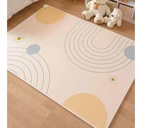Snaweo Tapis Chauffant Électrique en Graphène, Tapis de Sol Chauffant avec Température Réglable, Tapiss D'éveil Portable Et Imperméable for Bébés, Facile d'entretien(Color7,200x180cm/78.7x71in)