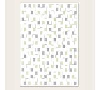 Snaweo Tapis Chauffant éLectrique en GraphèNe, Tapis de Sol Chauffant D'IntéRieur avec Minuterie Et RéGlage de La TempéRature, Coussin Chauffant sous Bureau, Amovible(Color2,150x200cm/59.1x78.7in)