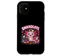Snaxolotl Snacks Axolotls Sweet Donut Cookie Cream Ice Cream Coque pour iPhone 11