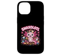Snaxolotl Snacks Axolotls Sweet Donut Cookie Cream Ice Cream Coque pour iPhone 14