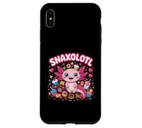 Snaxolotl Snacks Axolotls Sweet Donut Cookie Cream Ice Cream Coque pour iPhone XS Max