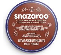 SNAZAROO Couleur visage brun rouille 18ml