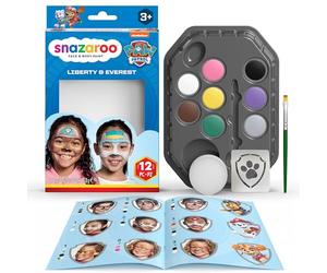 Snazaroo Kit de Maquillage pour enfants La Pat' Patrouille PATROL LIBERTY & EVEREST