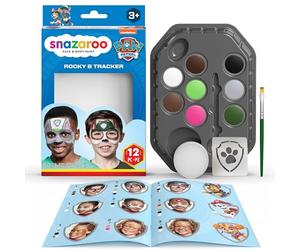 Snazaroo Kit de Maquillage pour enfants La Pat' Patrouille PATROL ROCKY & TRACKER