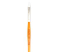 SNAZAROO MEDIUM FLAT BRUSH-YEL, jaune