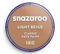 Snazaroo - Peinture Pour Visage et le Corps, Maquillage Pour Visage et Déguisement, Pour Enfants et Adults,Fard 18 ML, Couleur Beige Clair