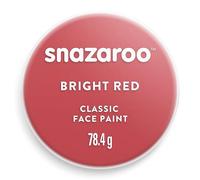 Snazaroo - Peinture Pour Visage et le Corps, Maquillage Pour Visage et Déguisement, Pour Enfants et Adults,Fard 75 ML, Couleur Rouge Vif