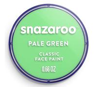 Snazaroo - Peinture Pour Visage et le Corps, Maquillage Pour Visage et Déguisement, Pour Enfants et Adults,Fard 18 ML, Couleur Vert Clair