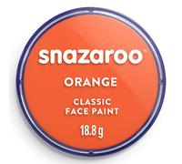 Snazaroo - Peinture Pour Visage et le Corps, Maquillage Pour Visage et Déguisement, Pour Enfants et Adults,Fard 75 ML, Couleur Orange