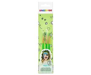 Snazaroo Pochette 3 Pinceaux De Maquillage
