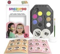 SNAZAROO Set de 8 peintures pour le visage - Licornes et papillons
