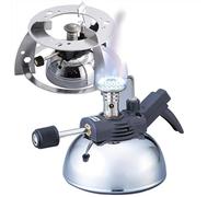 SNBGRYE Bec Bunsen De Laboratoire, BrûLeur Bunsen à Gaz, Mini BrûLeur à Gaz Portable avec Support, TempéRature : 1300 °C, Capacité De 36,5 G