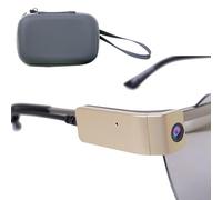 SNBGRYE Lunettes De CaméRa, CaméRa De Lunettes 1080P HD, Microphone IntéGré, Champ De Vision De 88°, Objectif D'Enregistrement Audio Et VidéO, pour La Conduite, La RandonnéE,B