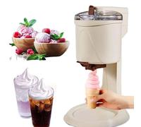 SNBGRYE Machine à Glace, Machine à Glace Molle Domestique, Capacité De 1000ml | Double Agitation 4D, Facile à Nettoyer, pour La Maison, Les Salons De Thé Au Lait, Les CaféS