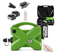 SNBGRYE Pompe Hydraulique éLectrique, Mini Pompe Hydraulique Haute Pression 70Mpa (10152psi), avec 2 Batteries (18V 4AH) + TéLéCommande, UtiliséE pour Les Machines De PoinçOnnage