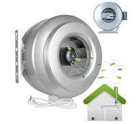 SNBGRYE Ventilateur à Conduit Circulaire, Ventilateur Centrifuge Coaxial, Ventilateur D'Extraction Silencieux, DiamèTre 160, 200, 250, 315 mm/Volume d'air 750, 1050, 1380, 1568 M³/H,315mm