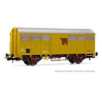 SNCF, Le Type Wagon fermé G41 pour Le Transport de bétail, livrée Jaune, période IV-V