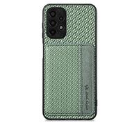 SNCLET Étui Portefeuille pour Samsung Galaxy A13 4G Housse de Protection Coque Shockproof,Porte-Cartes avec Magnétique,Coque Portefeuille en Fabric pour Samsung Galaxy A13 4G Cover,Vert