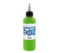 SneakArts Peinture pour Cuir et Textile - Pomme - 100ml - Personnalisation Sneaker, Chaussure, Maroquinerie, Vêtement, Jean