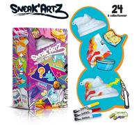 Sneak'Artz Shoebox Série 2 - 4 Baskets à customiser - Boîte Deluxe