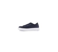Sneaker - ARMANI EXCHANGE - Homme - Tige en cuir - Renfort au talon - Bleu 46