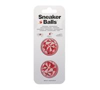 Sneaker Balls Shoe Deodorizer & Freshener Balls, Odor Eliminator for Shoes/Gym Bags/Lockers, Small 3.8cm Diameter, Quick-Twist Action, Long-Lasting 90-Day Fresh Scent- Edgy Red