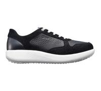 SNEAKER - JOYA - BIJOU BRITT W - Cuir - Femme - Noir - Blanc - Plat - Lacets 41 2/3
