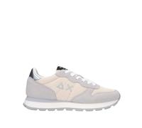 Sneaker Running Sun68 Ally Gold Silver in Suede/Nylon Bianco Panna Donna D25SU04 Z44202 38