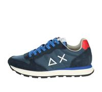 Sneaker running Sun68 Tom Solid suede/nylon Navy blue US24SU01 Z34101 43