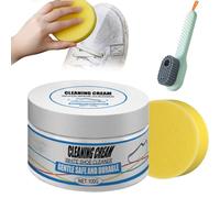 Sneaker Stain Cleaning Cream,2024 New White Shoe Cleaning Cream,Shoes Multifunctional Cleaning Cream,Stain Cleansing Cream for Shoe,Reusable Shoes Sneakers Cleaning (1)